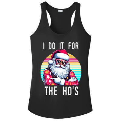I Do It For The HoS Ladies PosiCharge Competitor Racerback Tank