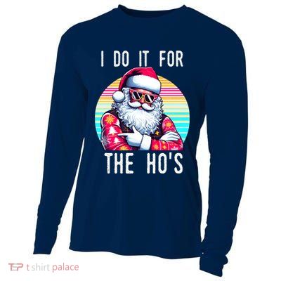 I Do It For The HoS Cooling Performance Long Sleeve Crew