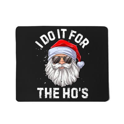 I Do It For The HoS Funny Inappropriate Christmas Mousepad