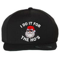 I Do It For The Hos Shirt Funny Santa Ugly Christmas in July Wool Snapback Cap