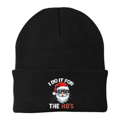 I Do It For The Hos Funny Inappropriate Christmas Santa Led Beanie