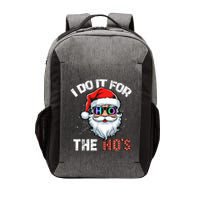 I Do It For The Hos Funny Inappropriate Christmas Santa Led Vector Backpack