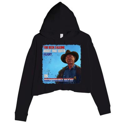 Independence Day Crop Fleece Hoodie