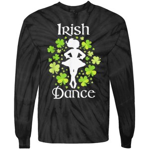 Irish Dance Irish Dancer Ceili Reel Dance Tie-Dye Long Sleeve Shirt