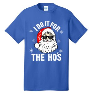 I Do It For The Hos Sweater Cute Gift Santa Do It For The Ho's Gift Cool Gift Tall T-Shirt