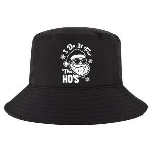 I Do It For The Hos Funny Christmas Pajama Family Xmas Cool Comfort Performance Bucket Hat