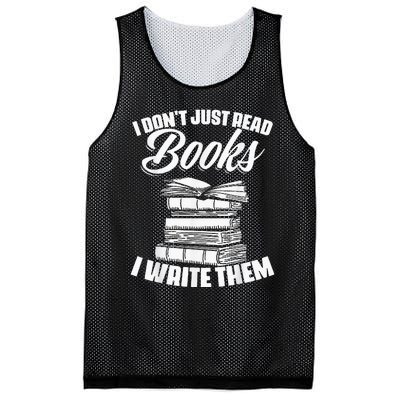 I Don't Just Read Books I Write Them writer Mesh Reversible Basketball Jersey Tank