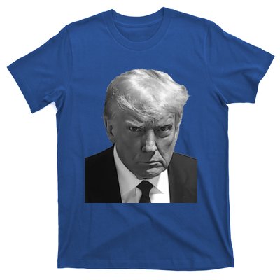 Iconic Donald J Trump Mugshot Black And White Georgia Arrest Gift T-Shirt