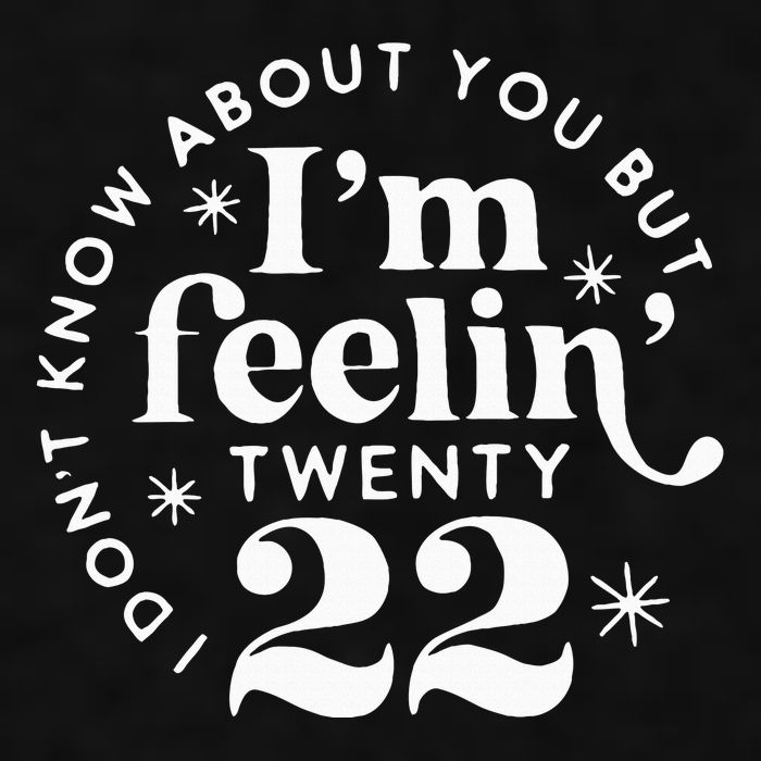 I DonT Know About You But IM Feelin Twenty 22 Ladies PosiCharge Tri-Blend Wicking Tank