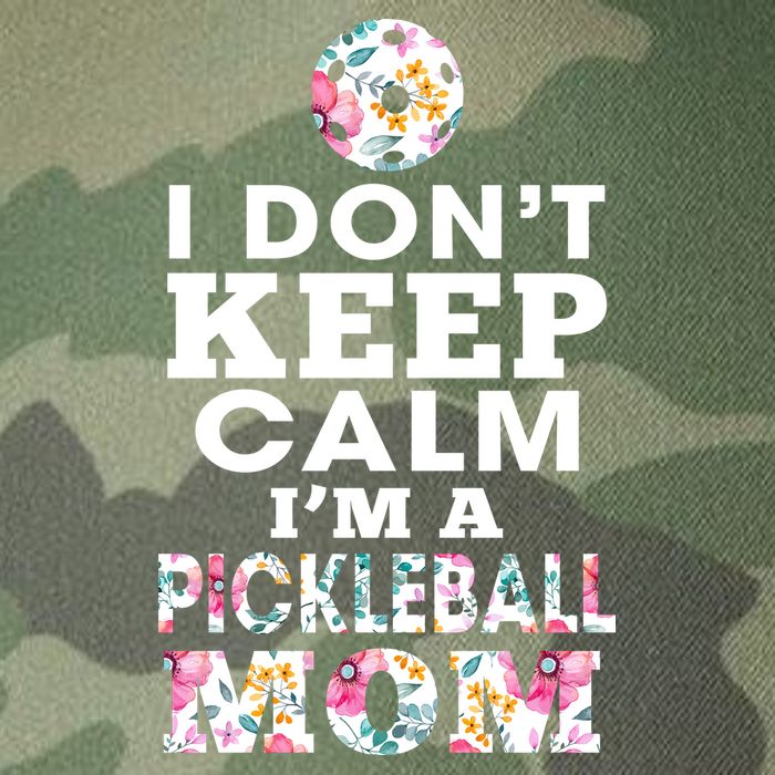 I DON'T KEEP CALM I'M A PICKLEBALL MOM Legacy Tie Dye Trucker Hat