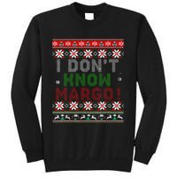 I Dont Know Margo Ugly Christmas Sweater Funny Matching Sweatshirt