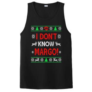 I DonT Knowmargo Ugly Funny Christmas For Vacation Cute Gift PosiCharge Competitor Tank