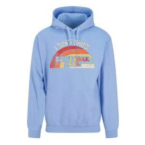 I DonT Know I Just Work Here Funny Unisex Surf Hoodie