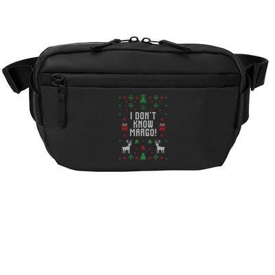 I Don't Know Margo ! Ugly Christmas Crossbody Pack