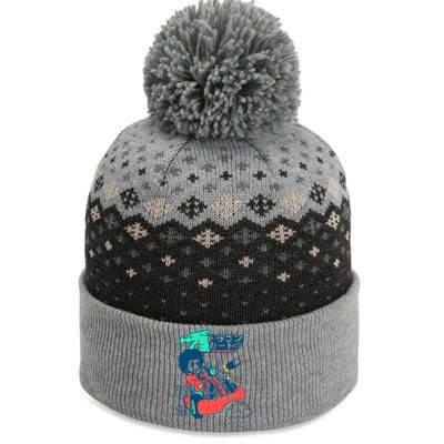 Ichiban Dragon Kart The Baniff Cuffed Pom Beanie