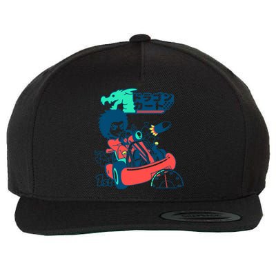 Ichiban Dragon Kart Wool Snapback Cap