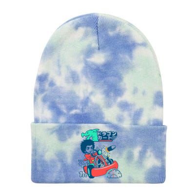 Ichiban Dragon Kart Tie Dye 12in Knit Beanie