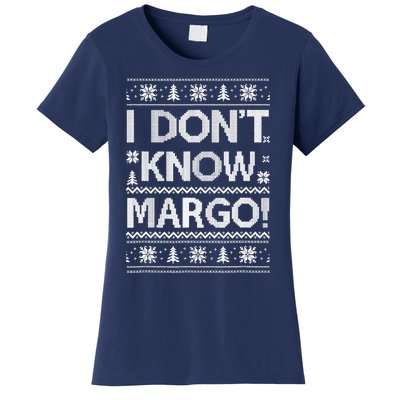 I Don't Know Margo Funny Christmas Vacation Women's T-Shirt