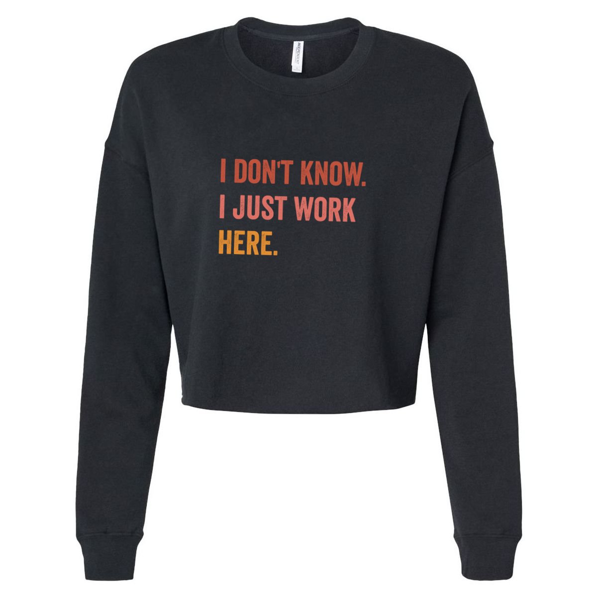 I DonT Know I Just Work Here Funny Work Sarcastic Gift Apron