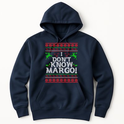 I Don't Know Margo Ugly Matching Christmas Funny Couple Hoodie