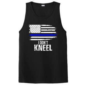 I Don't Kneel Usa Flag Meaningful Gift Patriotic Stand Nthem PosiCharge Competitor Tank