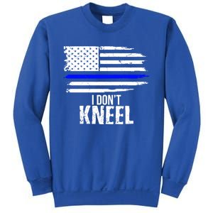 I Don't Kneel Usa Flag Meaningful Gift Patriotic Stand Nthem Sweatshirt