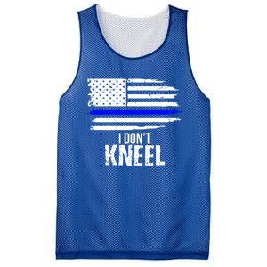 I Don't Kneel Usa Flag Meaningful Gift Patriotic Stand Nthem Mesh Reversible Basketball Jersey Tank