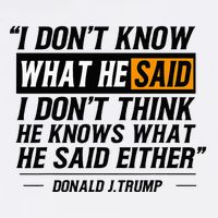 I Don’T Know What He Just Said At The End Of That Sentence Poster