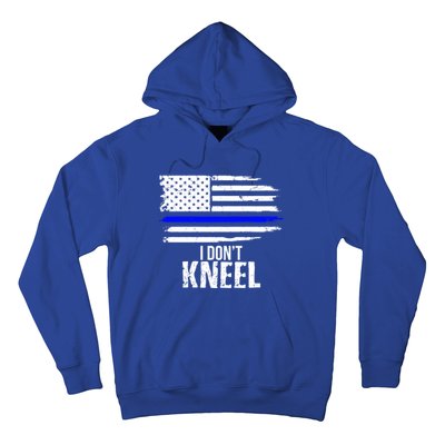 I Don't Kneel Usa Flag Gift Patriotic Stand Nthem Hoodie