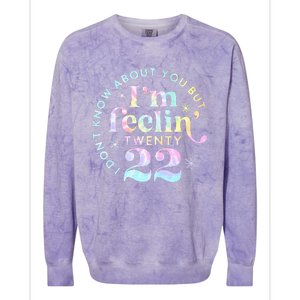 I don't know about you but I'm feeling Twenty 22 Tie Dye Colorblast Crewneck Sweatshirt