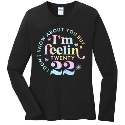 I don't know about you but I'm feeling Twenty 22 Tie Dye  Ladies Long Sleeve Shirt