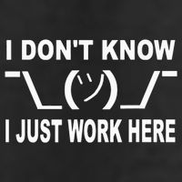 I Dont Know I Just Work Here Microfiber Hand Towel