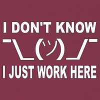 I Dont Know I Just Work Here 16oz Travel Tumbler