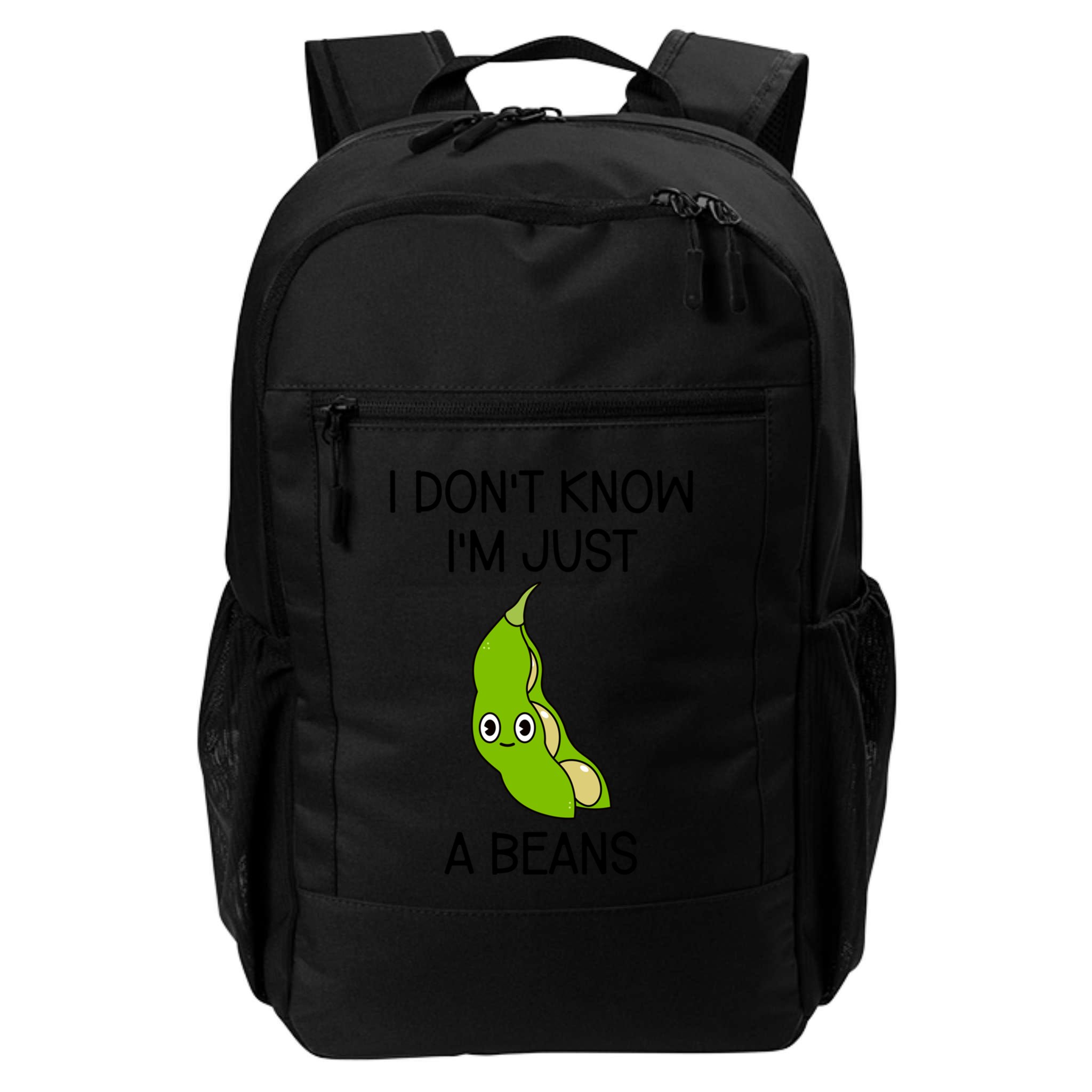 I DonT Know IM Just A Beans Cute Beans Gift Backpack