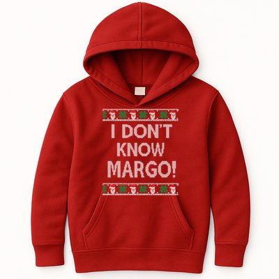 I Don't Know Margo Ugly Christmas Funny Movie Kids Hoodie
