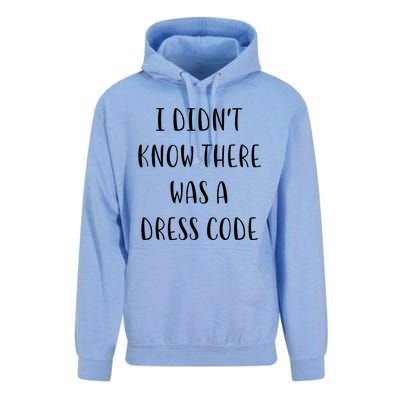 I DidnT Know There Was A Dress Code Funny White Lie Party Unisex Surf Hoodie