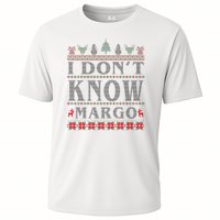 I Don't Know Margo Funny Ugly Christmas Cooling Performance Crew T-Shirt