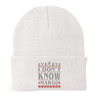 I Don't Know Margo Funny Ugly Christmas Knit Cap Winter Beanie