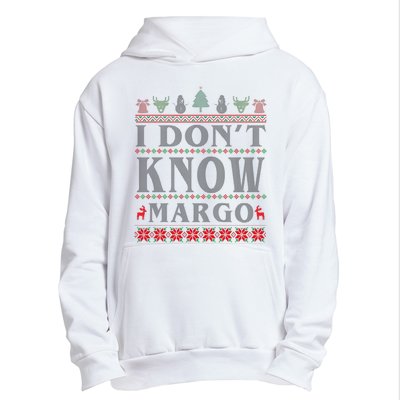 I Don't Know Margo Funny Ugly Christmas Urban Pullover Hoodie