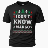 I Don'T Know Margo Funny Christmas Vacation Cooling Performance Crew T-Shirt