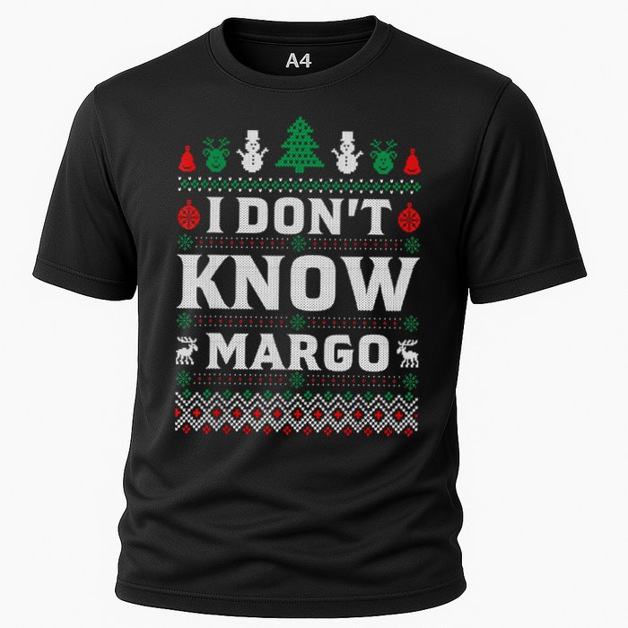 I Don'T Know Margo Funny Christmas Vacation Cooling Performance Crew T-Shirt