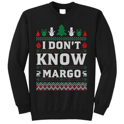 I Don'T Know Margo Funny Christmas Vacation Sweatshirt