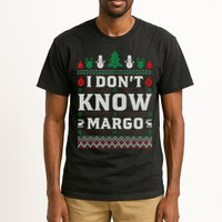 I Don'T Know Margo Funny Christmas Vacation Tall T-Shirt
