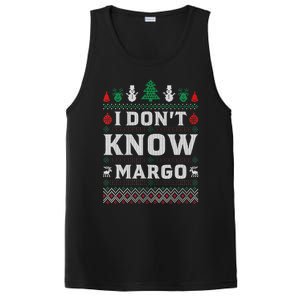 I Don'T Know Margo Funny Christmas Vacation PosiCharge Competitor Tank