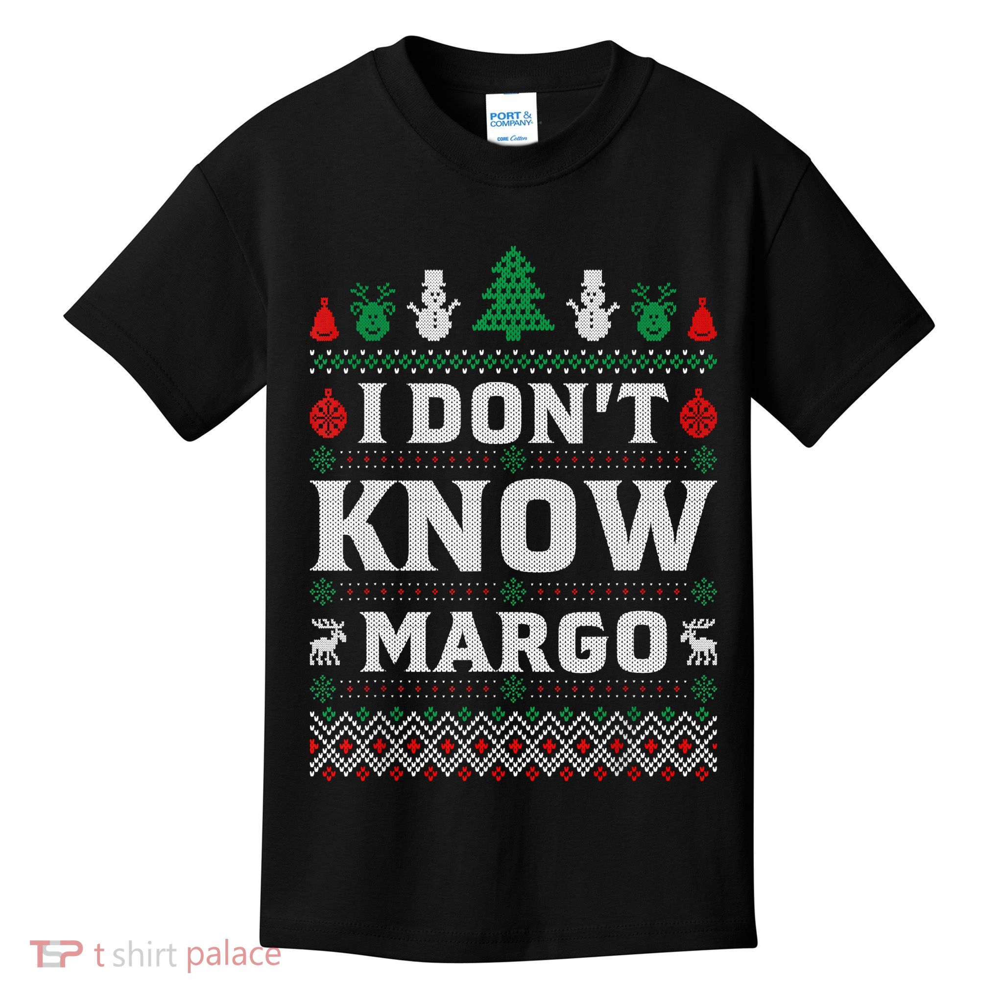 I Don'T Know Margo Funny Christmas Vacation Kids T-Shirt