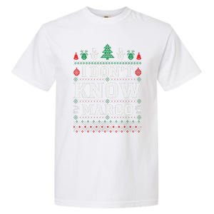 I Don'T Know Margo Funny Christmas Vacation Garment-Dyed Heavyweight T-Shirt