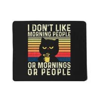 I Don't Like Morning People Introvert Introverted Antisocial Mousepad