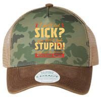 I Dont Look Sick You Dont Look Stupid Multiple Sclerosis Legacy Tie Dye Trucker Hat