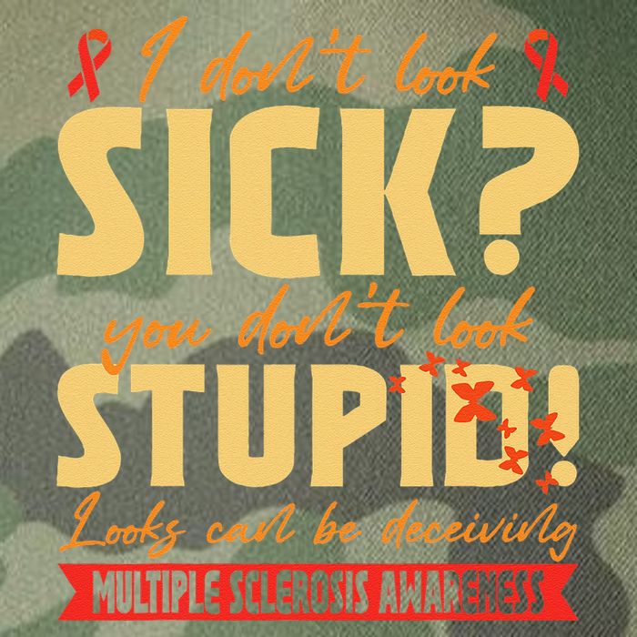 I Dont Look Sick You Dont Look Stupid Multiple Sclerosis Legacy Tie Dye Trucker Hat