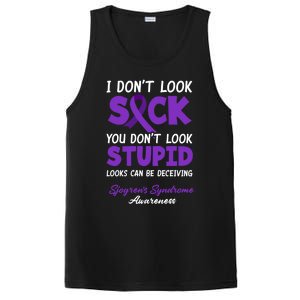 I Dont Look Sick You Dont Look Stupid Sjogrens Syndrome Cool Gift PosiCharge Competitor Tank